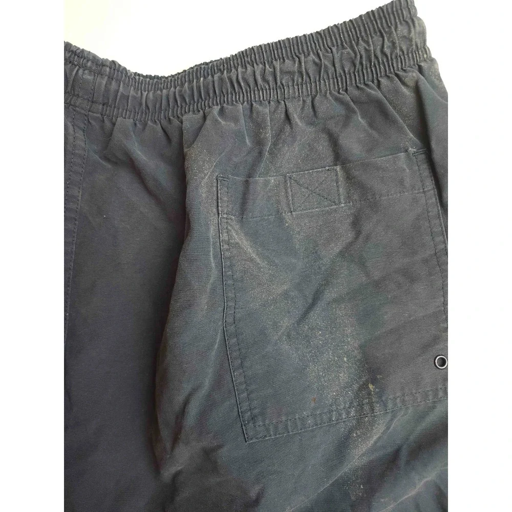 Brooks Brothers Swim Trunks Mens Large Navy Blue Mesh Lined Drawstring Beach